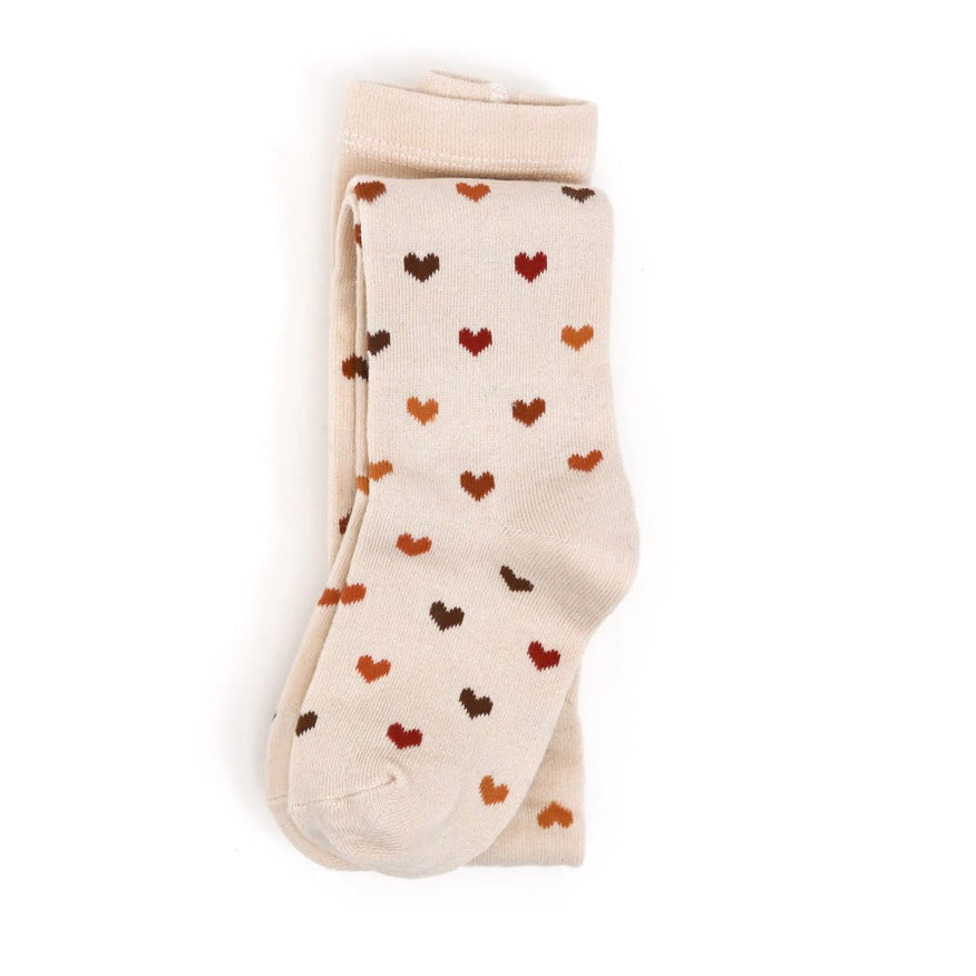 Knit Tights - Harvest Hearts