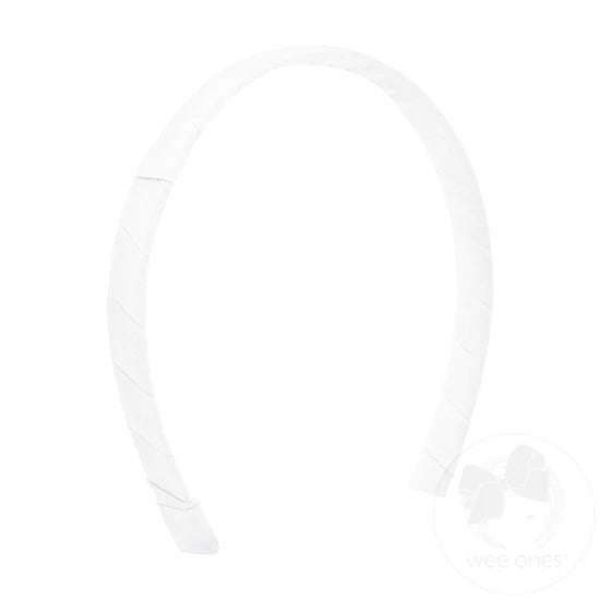 Add-a-Bow Headband - White