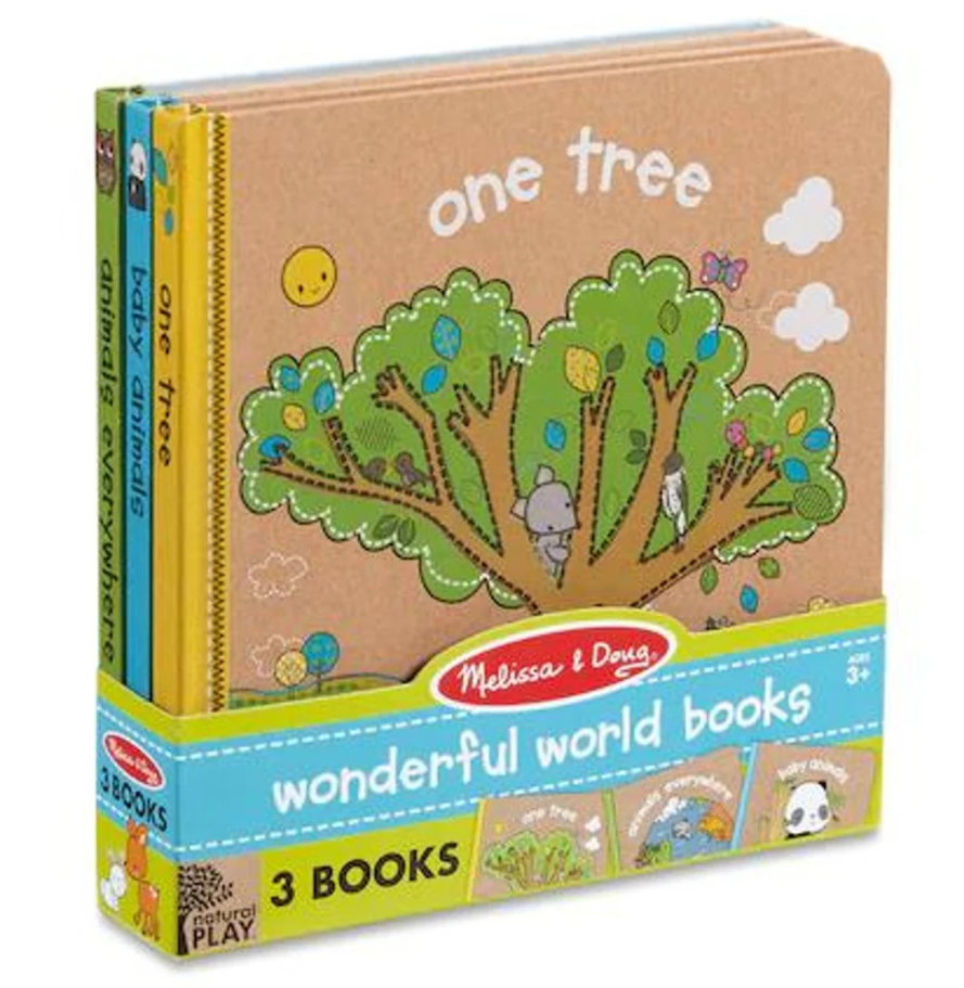 Melissa & Doug Natural Play Book Bundle