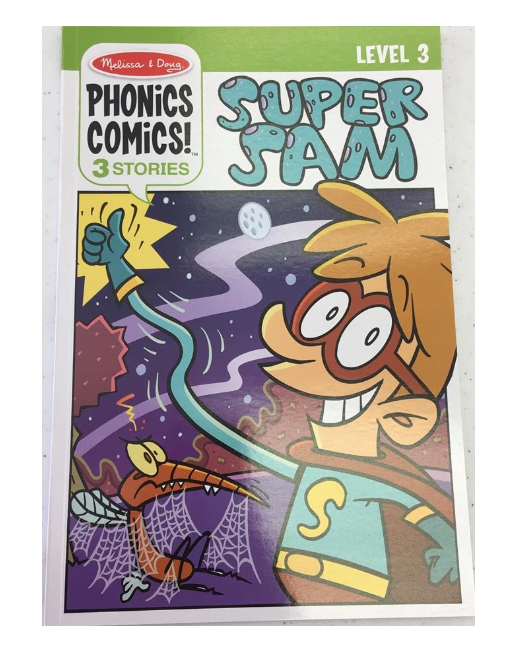 Phonics Comics! Super Sam