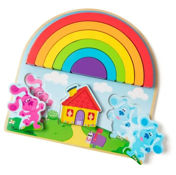 Blues Clues & You Wooden Rainbow Stacking Puzzle