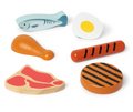 Wooden Food Groups - Protein