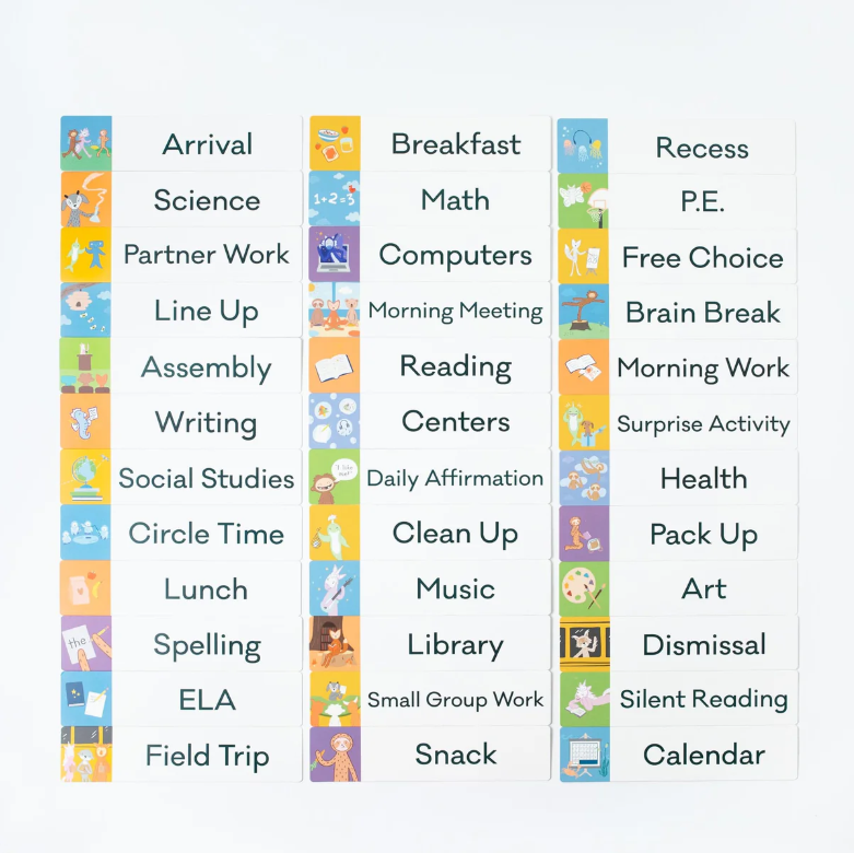 Educator Visual Schedule