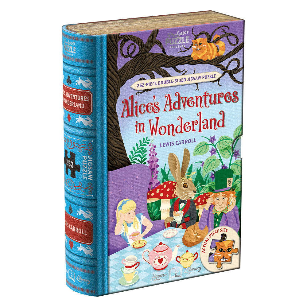 Alice in Wonderland Jigsaw Library Puzzle