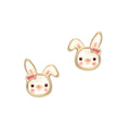 Bouncy Bunny Cutie Stud Earrings