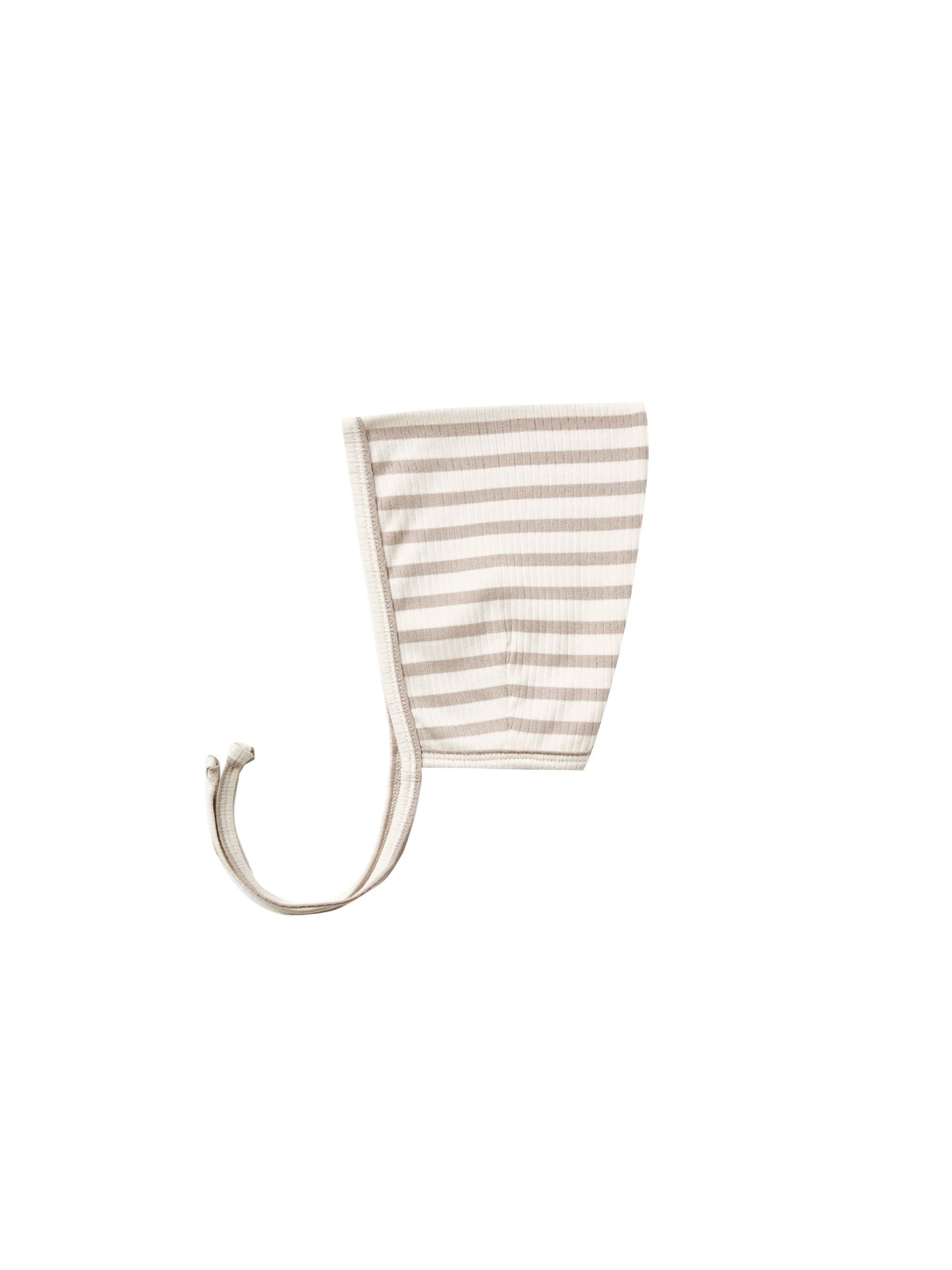 Pixie Bonnet - Ash Stripe