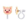 Precious Pig Cutie Clip-On Earrings