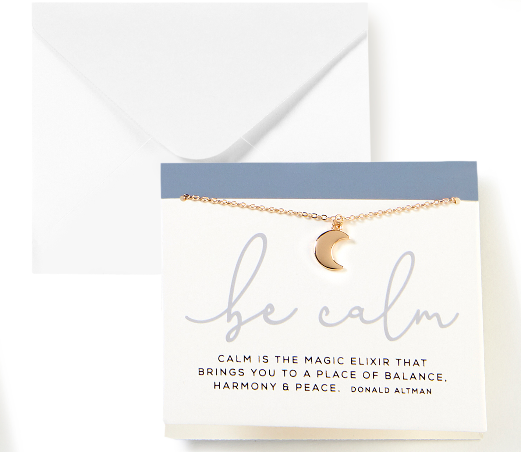 Inspirational Necklace - Be Calm