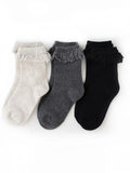 Midnight Lace Midi Sock 3-pack