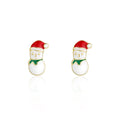 Snowman Cutie Stud Earrings