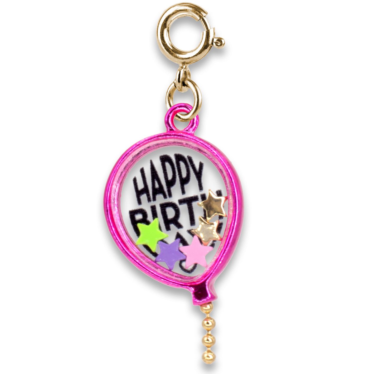 Birthday Balloon Shaker Charm